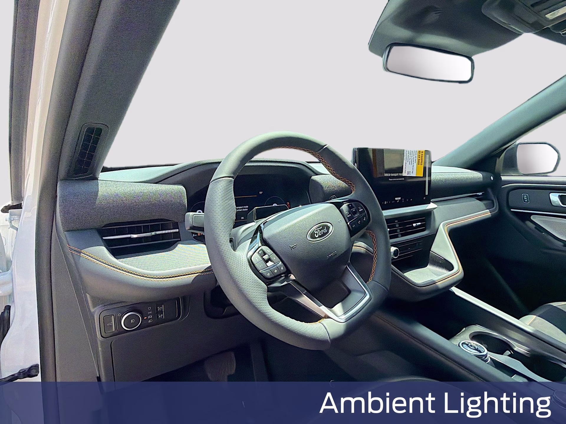 2026 Star White Metallic Tri-Coat Ford Explorer Tremor 4X4 SUV