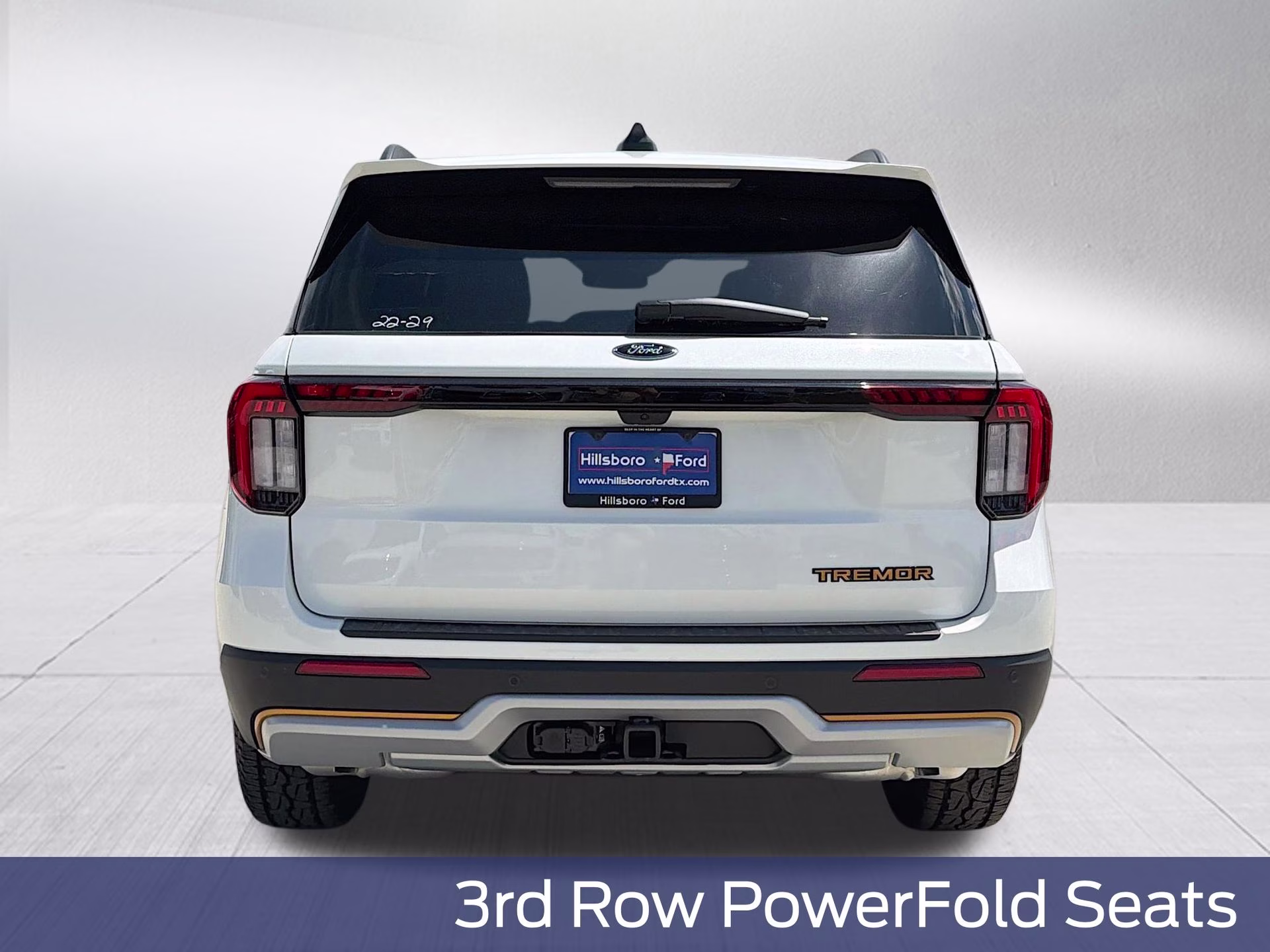 2026 Star White Metallic Tri-Coat Ford Explorer Tremor 4X4 SUV