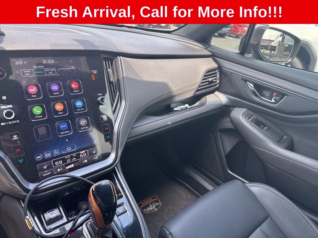 2022 Crystal Black Silica Subaru Outback Wilderness AWD SUV