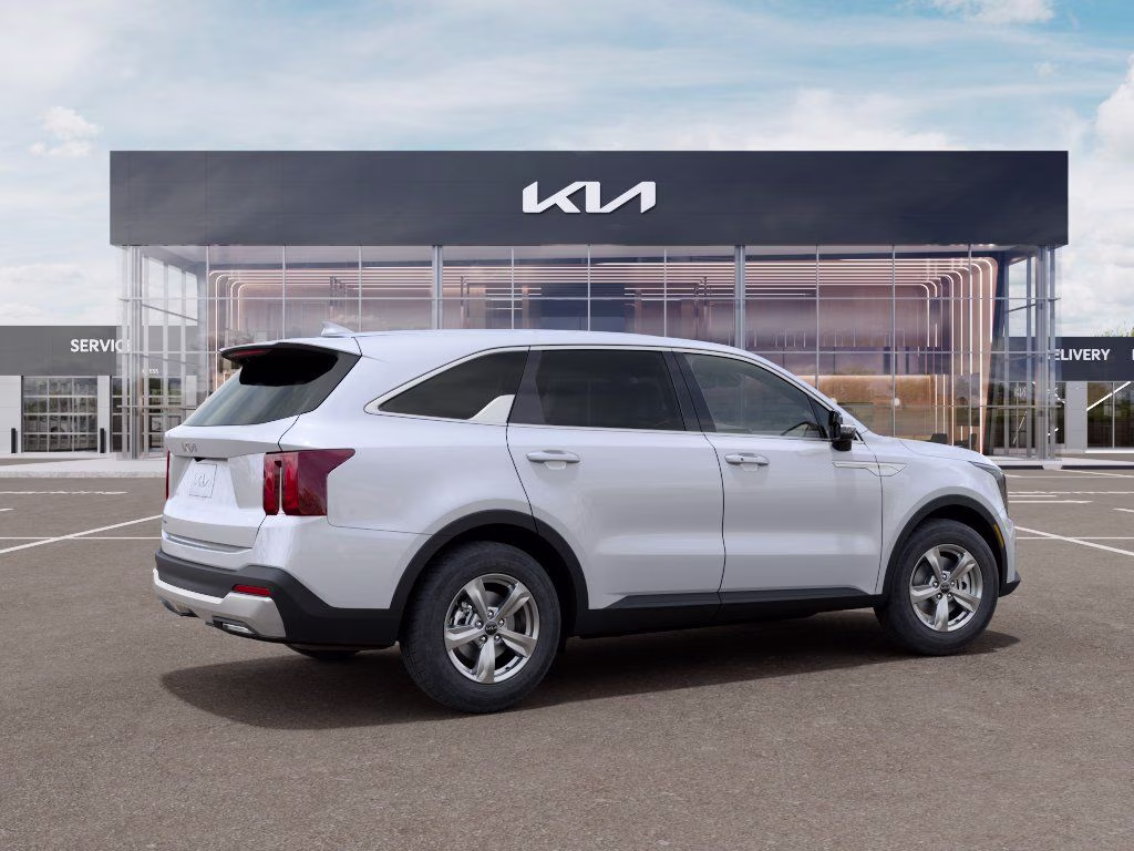 2026 Glacial White Pearl Kia Sorento LX FWD SUV