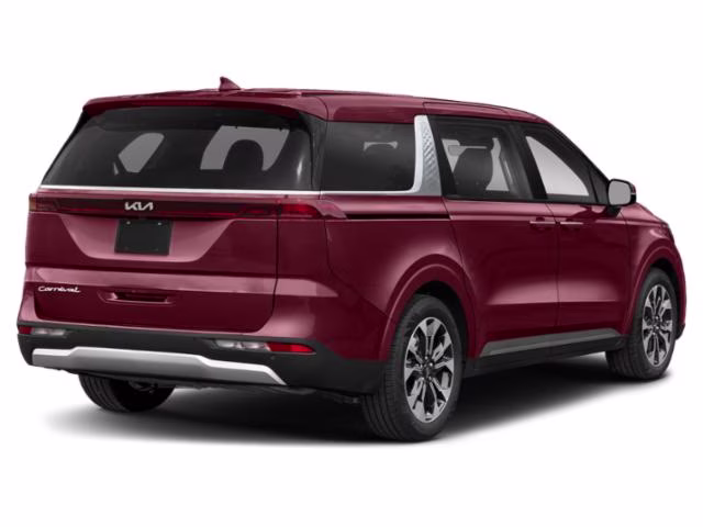 2024 Flare Red Kia Carnival EX FWD Van