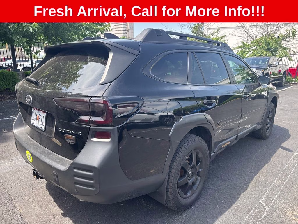 2022 Crystal Black Silica Subaru Outback Wilderness AWD SUV