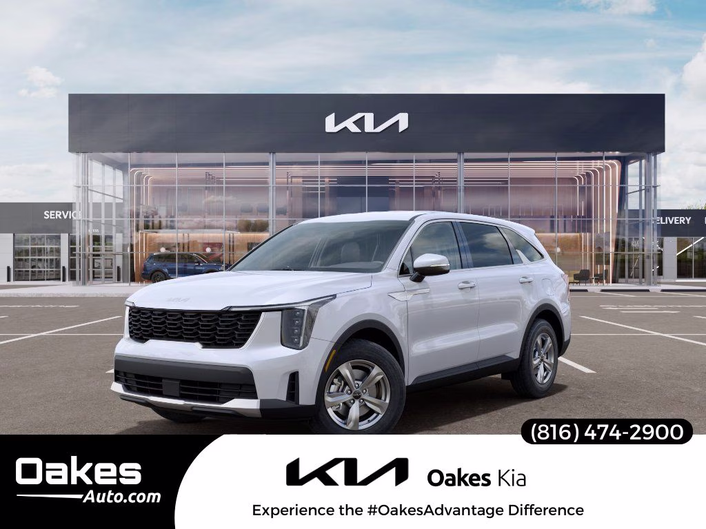 2026 Glacial White Pearl Kia Sorento LX FWD SUV