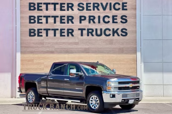 2015 Tungsten Metallic Chevrolet Silverado 3500HD LTZ 4X4 Truck
