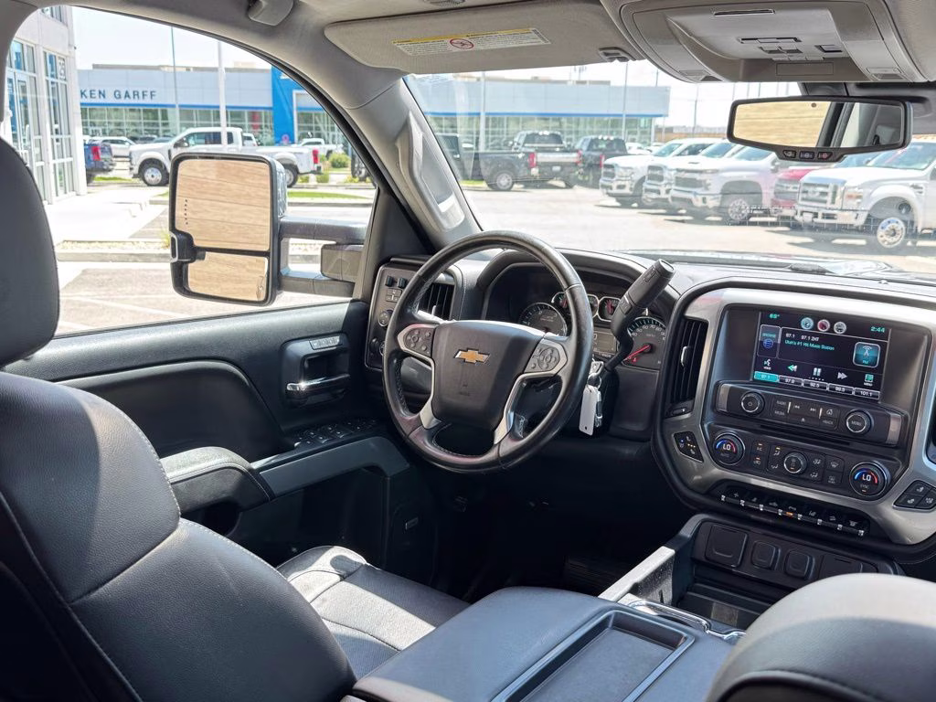 2015 Tungsten Metallic Chevrolet Silverado 3500HD LTZ 4X4 Truck