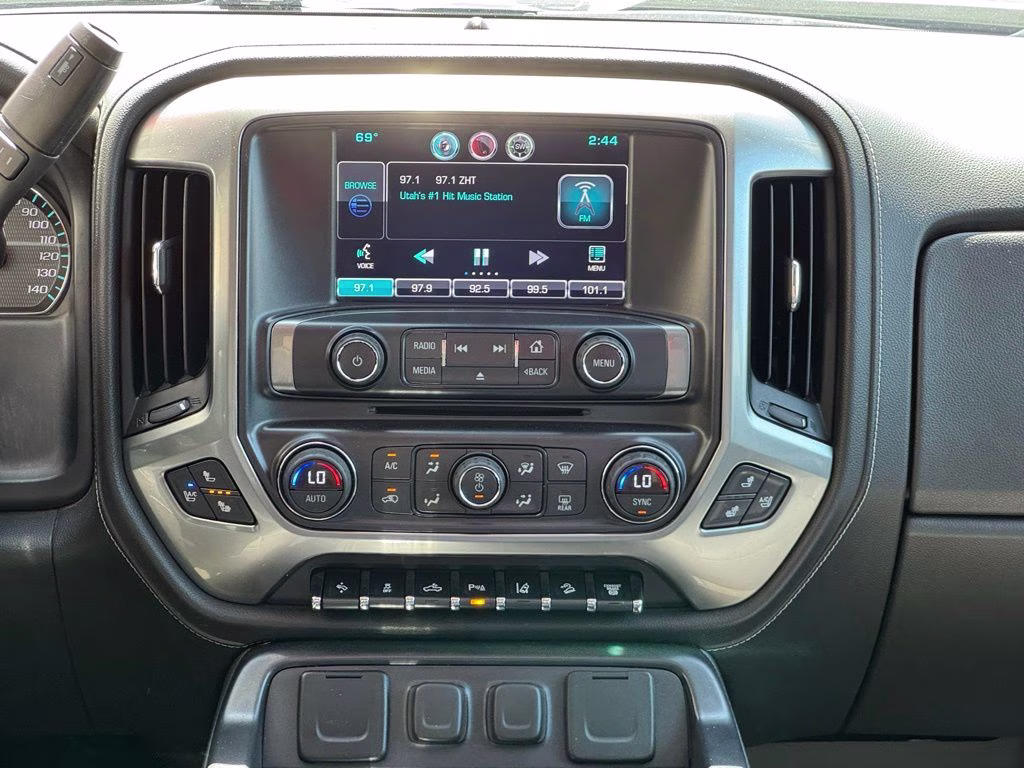 2015 Tungsten Metallic Chevrolet Silverado 3500HD LTZ 4X4 Truck