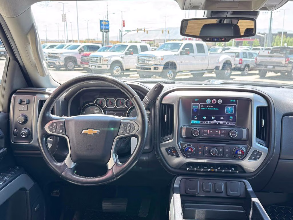 2015 Tungsten Metallic Chevrolet Silverado 3500HD LTZ 4X4 Truck