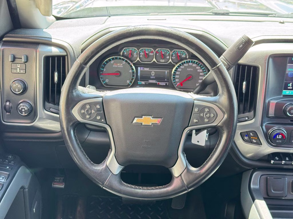 2015 Tungsten Metallic Chevrolet Silverado 3500HD LTZ 4X4 Truck