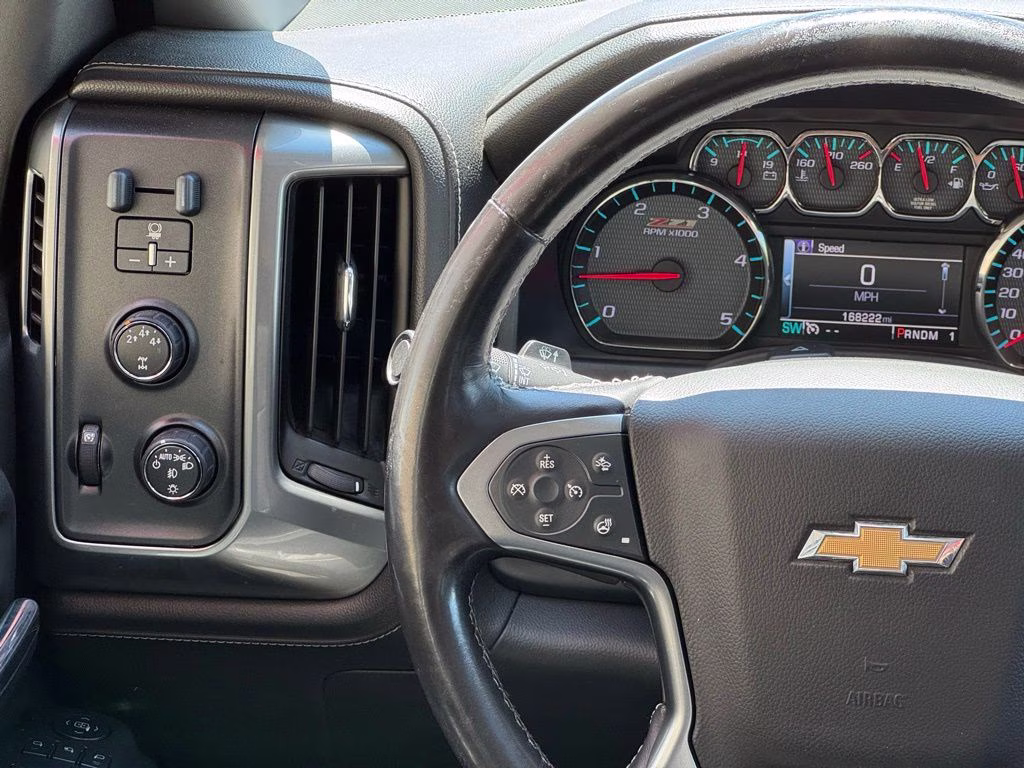 2015 Tungsten Metallic Chevrolet Silverado 3500HD LTZ 4X4 Truck