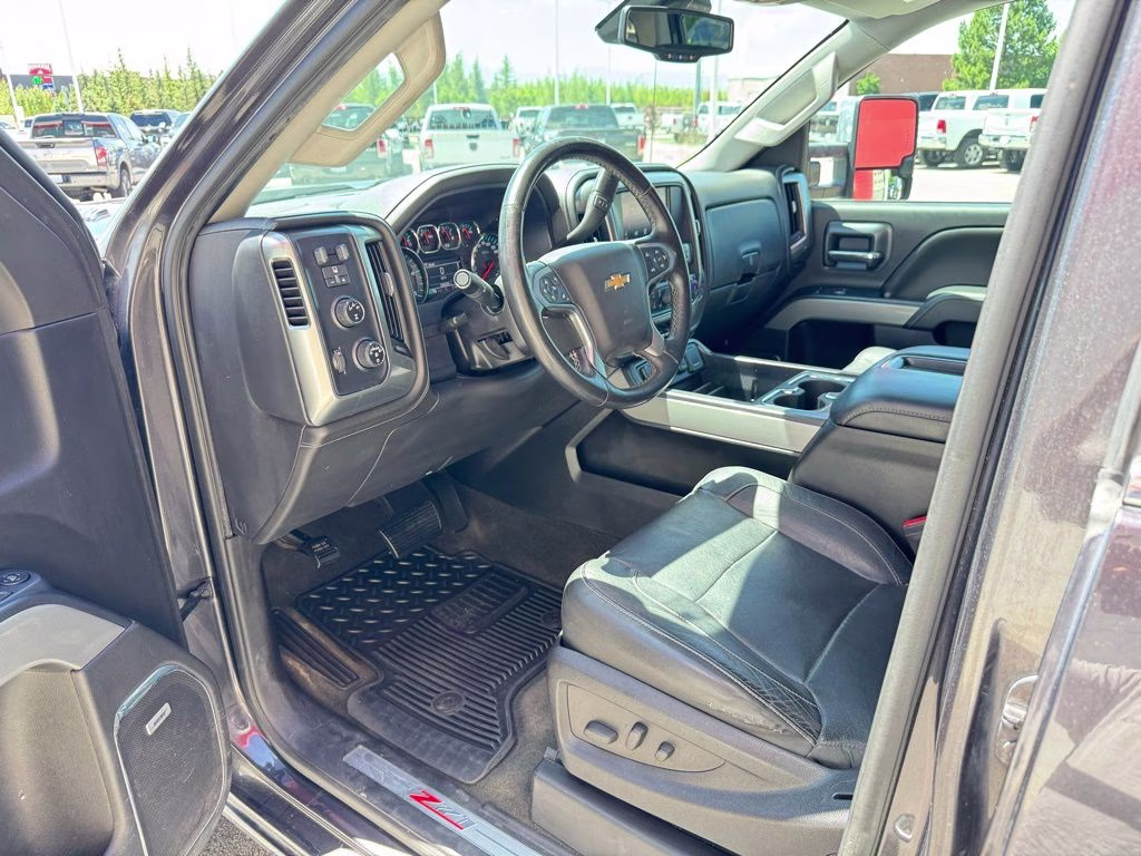 2015 Tungsten Metallic Chevrolet Silverado 3500HD LTZ 4X4 Truck