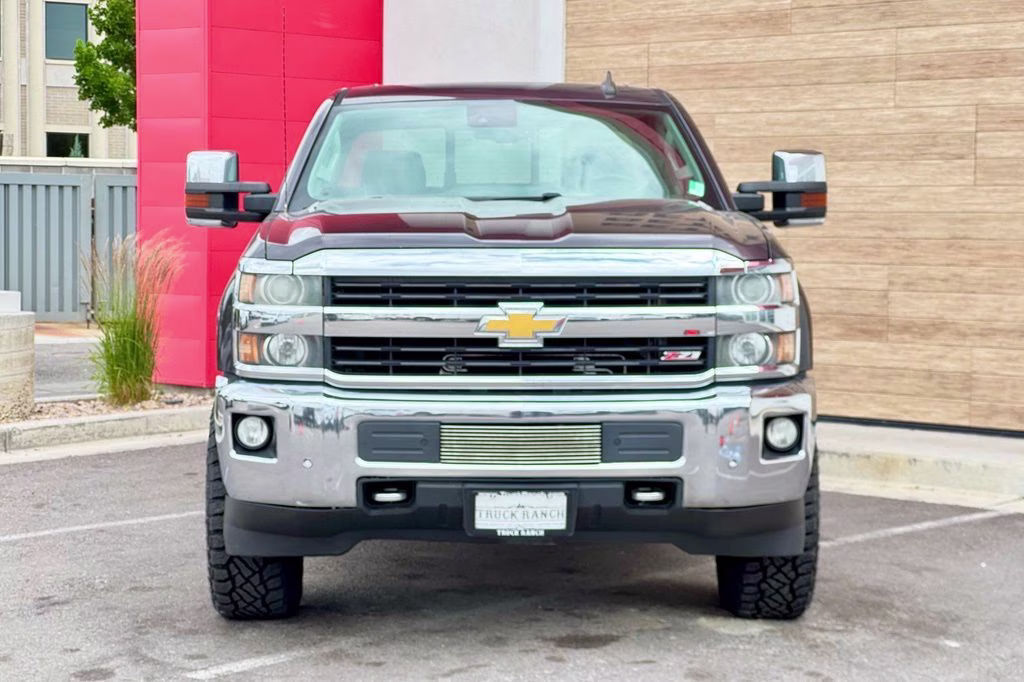 2015 Tungsten Metallic Chevrolet Silverado 3500HD LTZ 4X4 Truck