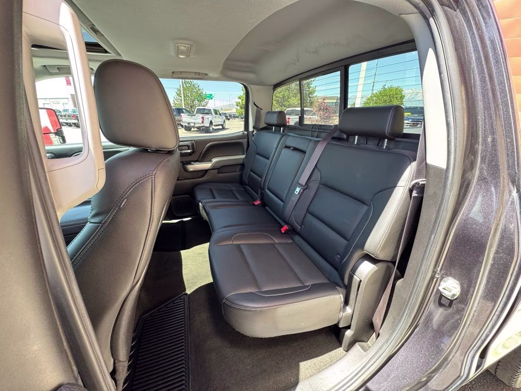 2015 Tungsten Metallic Chevrolet Silverado 3500HD LTZ 4X4 Truck