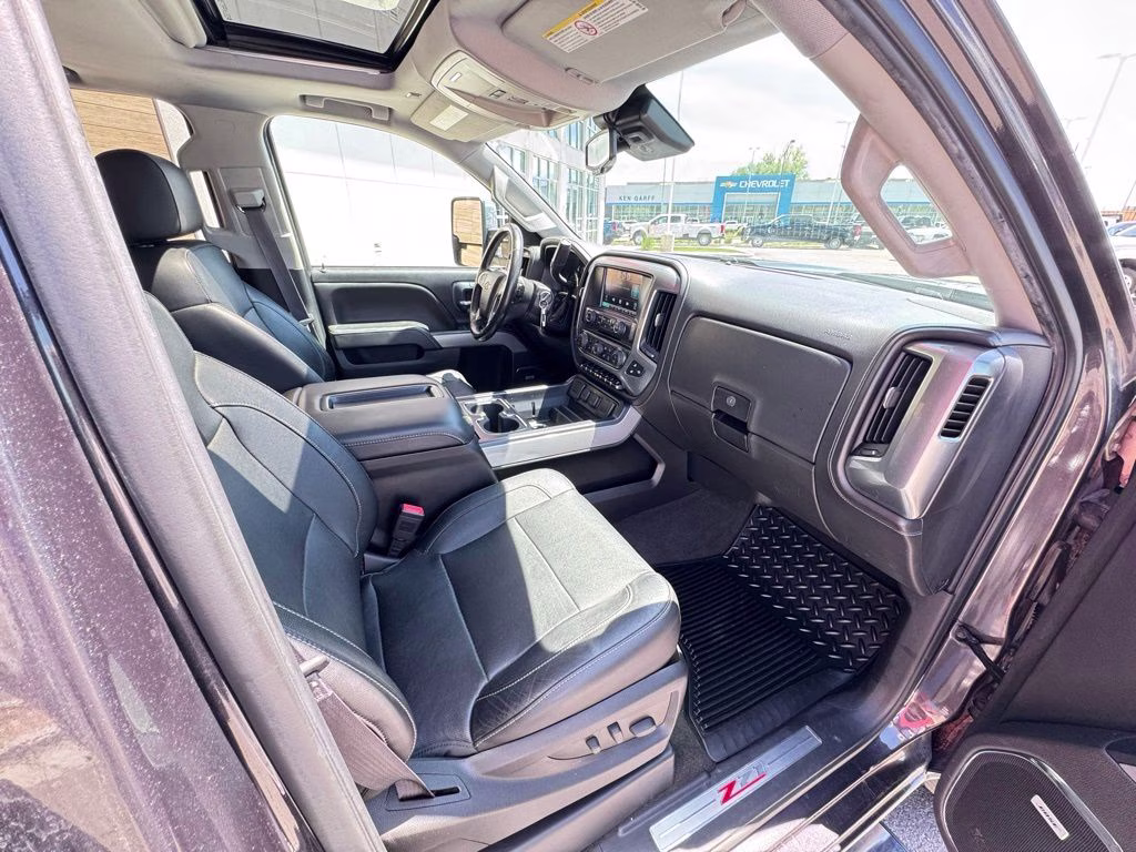 2015 Tungsten Metallic Chevrolet Silverado 3500HD LTZ 4X4 Truck