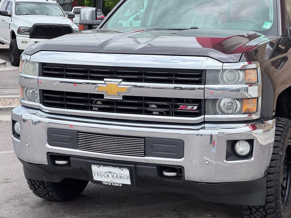 2015 Tungsten Metallic Chevrolet Silverado 3500HD LTZ 4X4 Truck