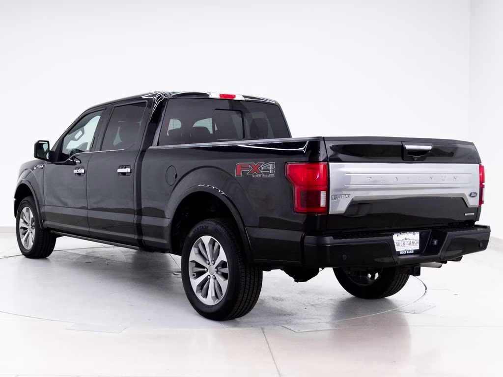 2018 Shadow Black Ford F-150 Platinum 4X4 Truck