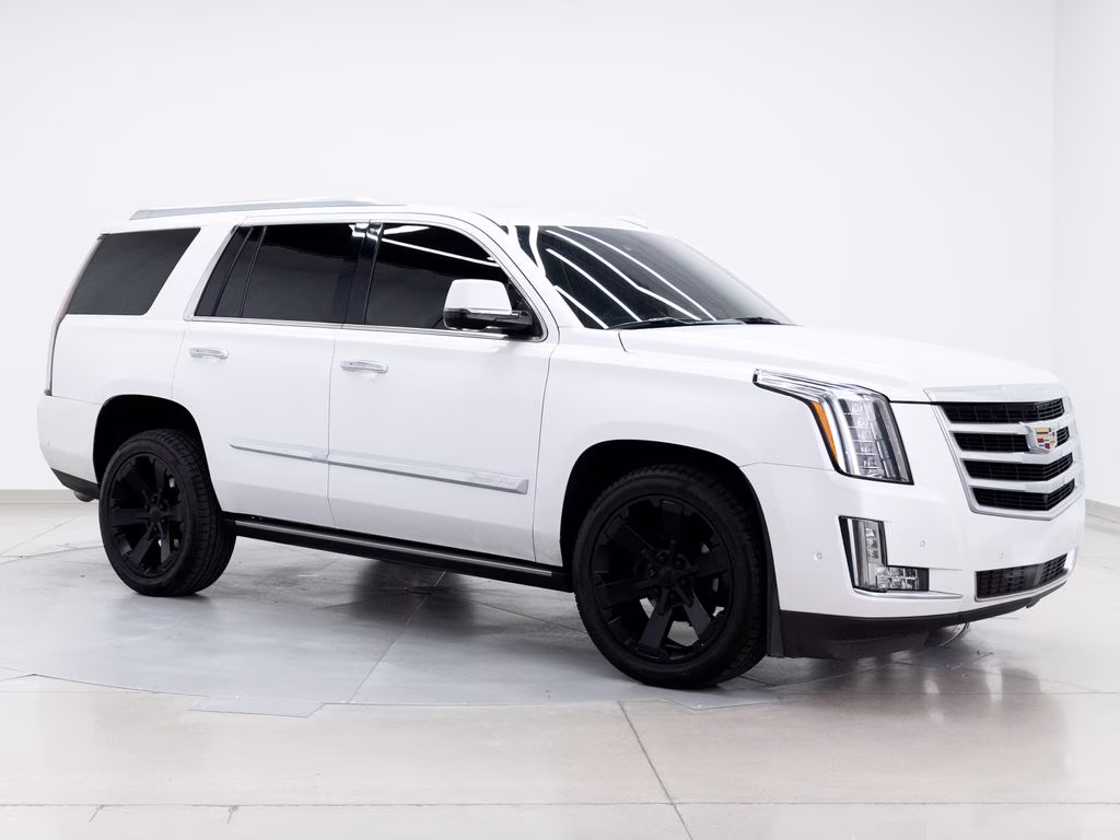 2019 Crystal White Tricoat Cadillac Escalade Premium Luxury 4X4 SUV