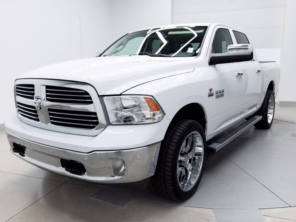 2017 Bright White Clearcoat Ram 1500 Big Horn 4X4 Truck