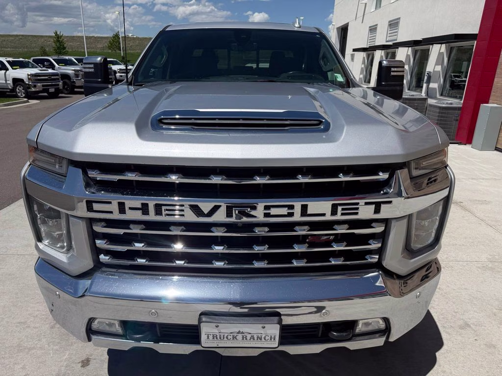 2020 Silver Ice Metallic Chevrolet Silverado 3500HD LTZ 4X4 Truck
