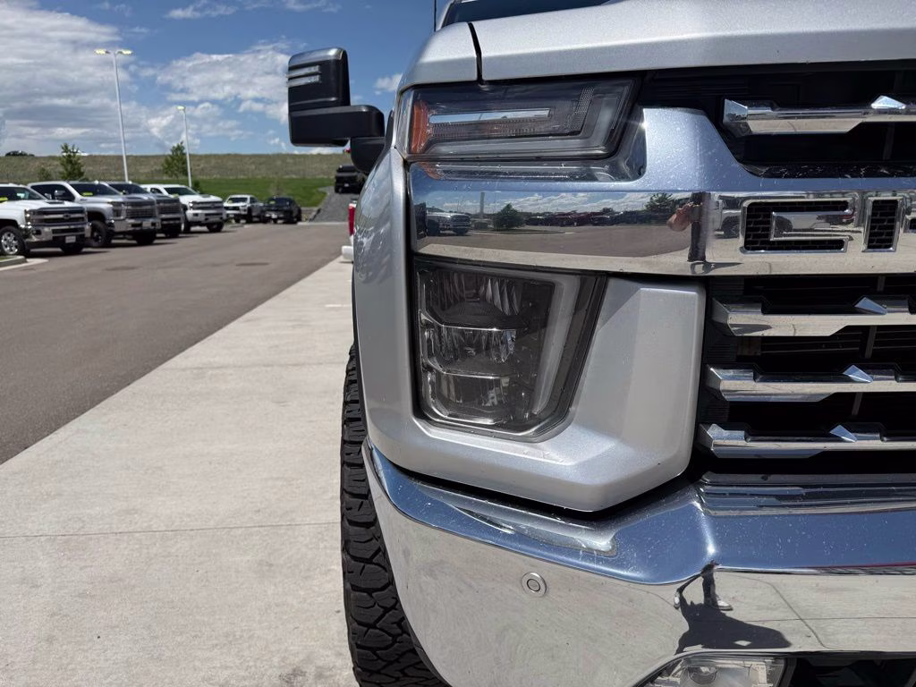 2020 Silver Ice Metallic Chevrolet Silverado 3500HD LTZ 4X4 Truck