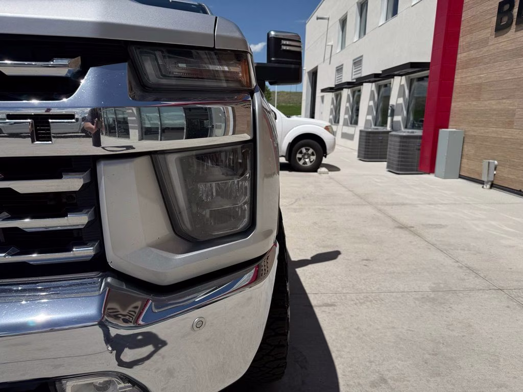 2020 Silver Ice Metallic Chevrolet Silverado 3500HD LTZ 4X4 Truck