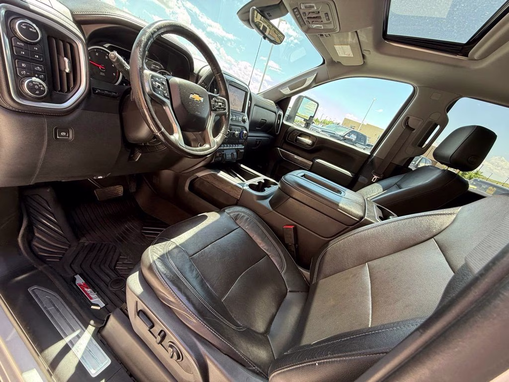 2020 Silver Ice Metallic Chevrolet Silverado 3500HD LTZ 4X4 Truck