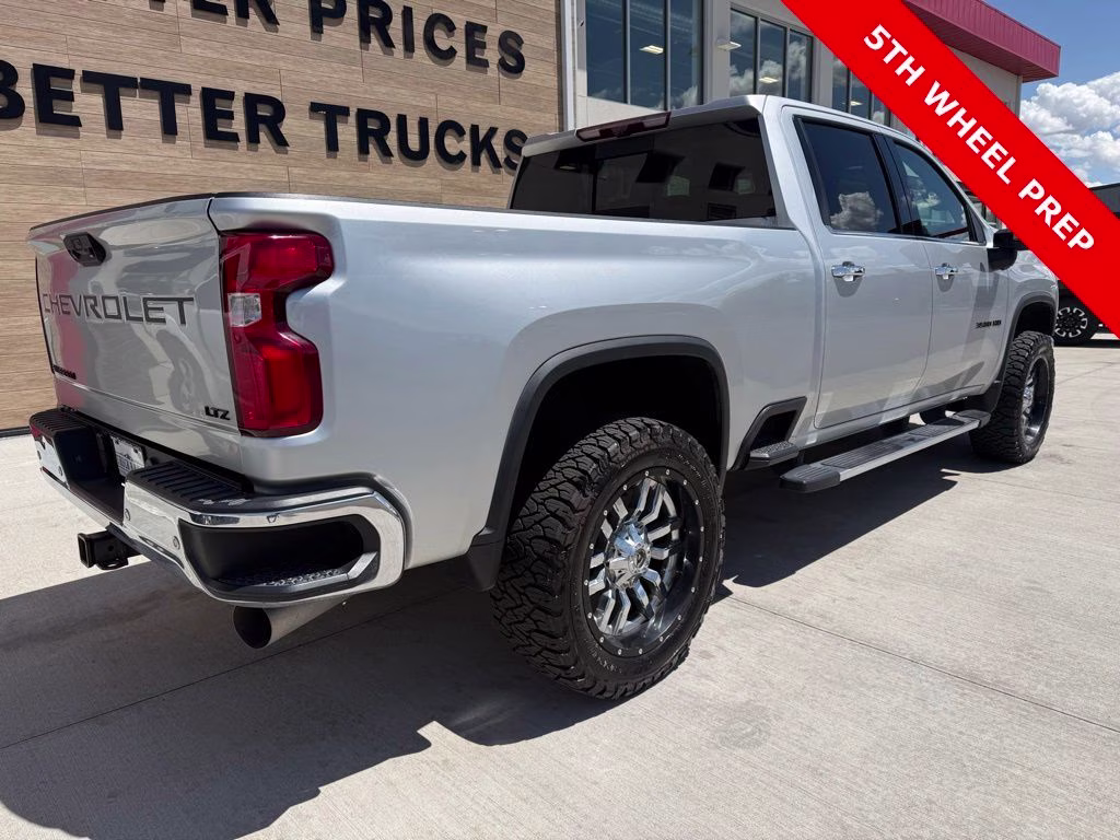 2020 Silver Ice Metallic Chevrolet Silverado 3500HD LTZ 4X4 Truck