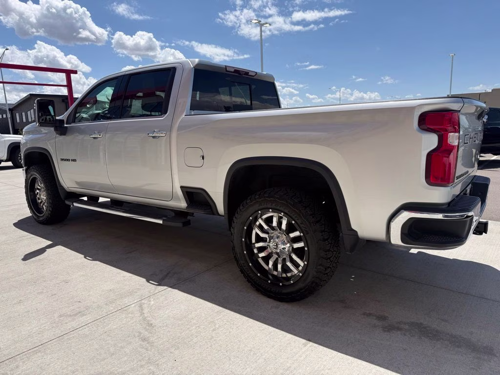 2020 Silver Ice Metallic Chevrolet Silverado 3500HD LTZ 4X4 Truck