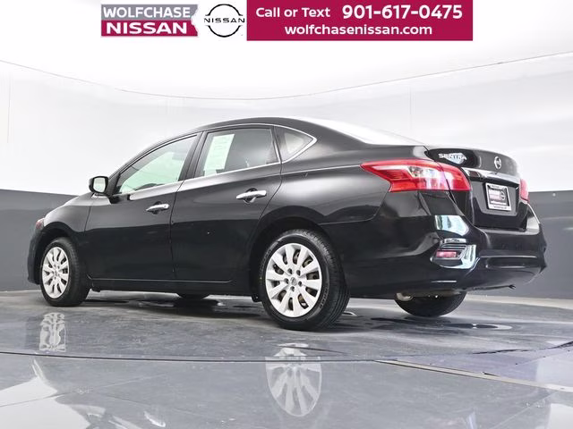 2019 Super Black Nissan Sentra S FWD Sedan