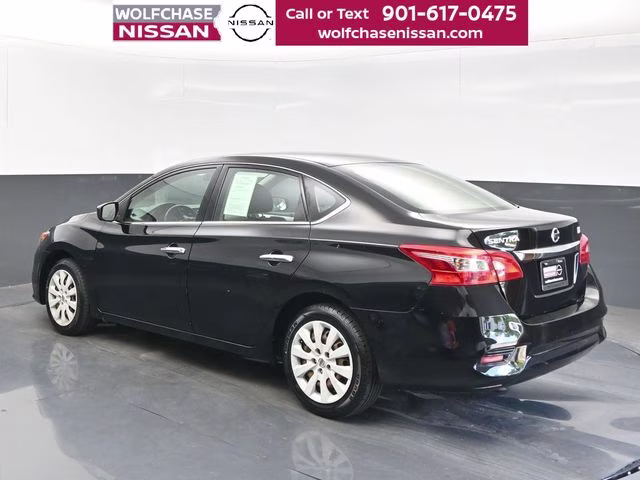 2019 Super Black Nissan Sentra S FWD Sedan