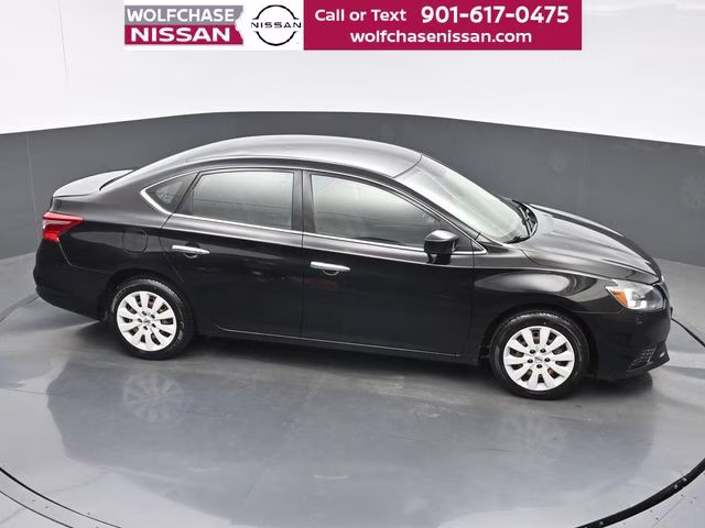 2019 Super Black Nissan Sentra S FWD Sedan