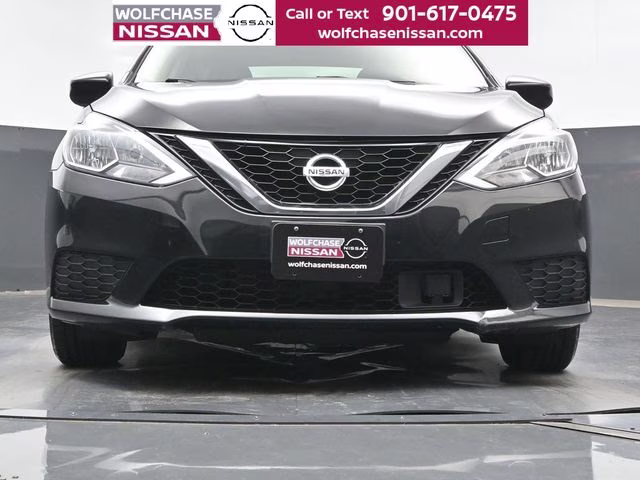 2019 Super Black Nissan Sentra S FWD Sedan