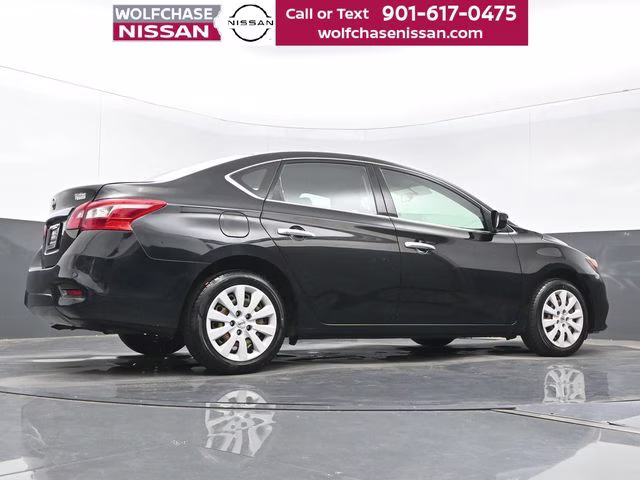 2019 Super Black Nissan Sentra S FWD Sedan