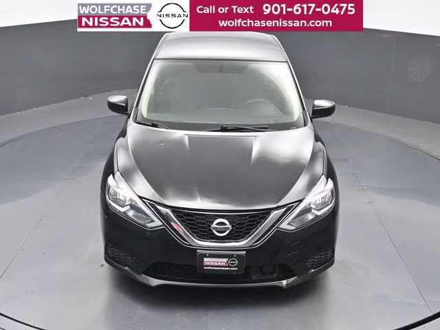 2019 Super Black Nissan Sentra S FWD Sedan