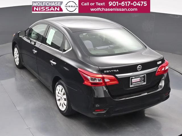2019 Super Black Nissan Sentra S FWD Sedan