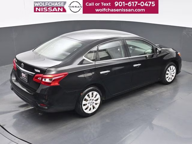 2019 Super Black Nissan Sentra S FWD Sedan