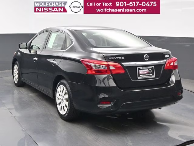 2019 Super Black Nissan Sentra S FWD Sedan