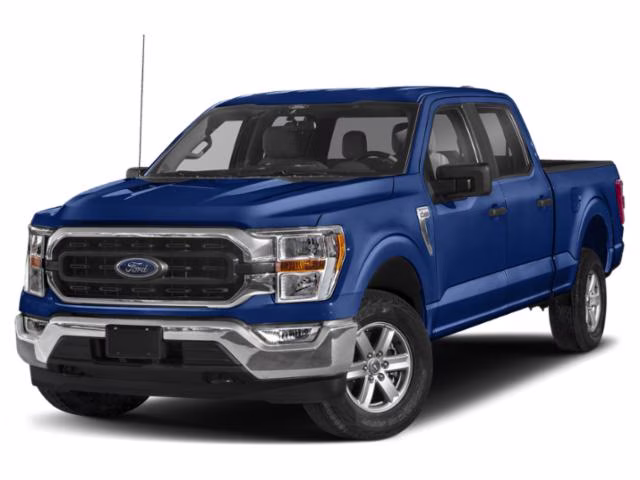 2022 Atlas Blue Metallic Ford F-150 XLT RWD Truck