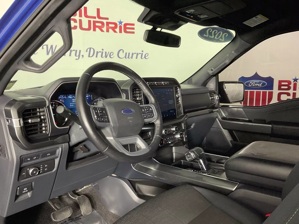 2022 Blue Metallic Ford F-150 XLT RWD Truck
