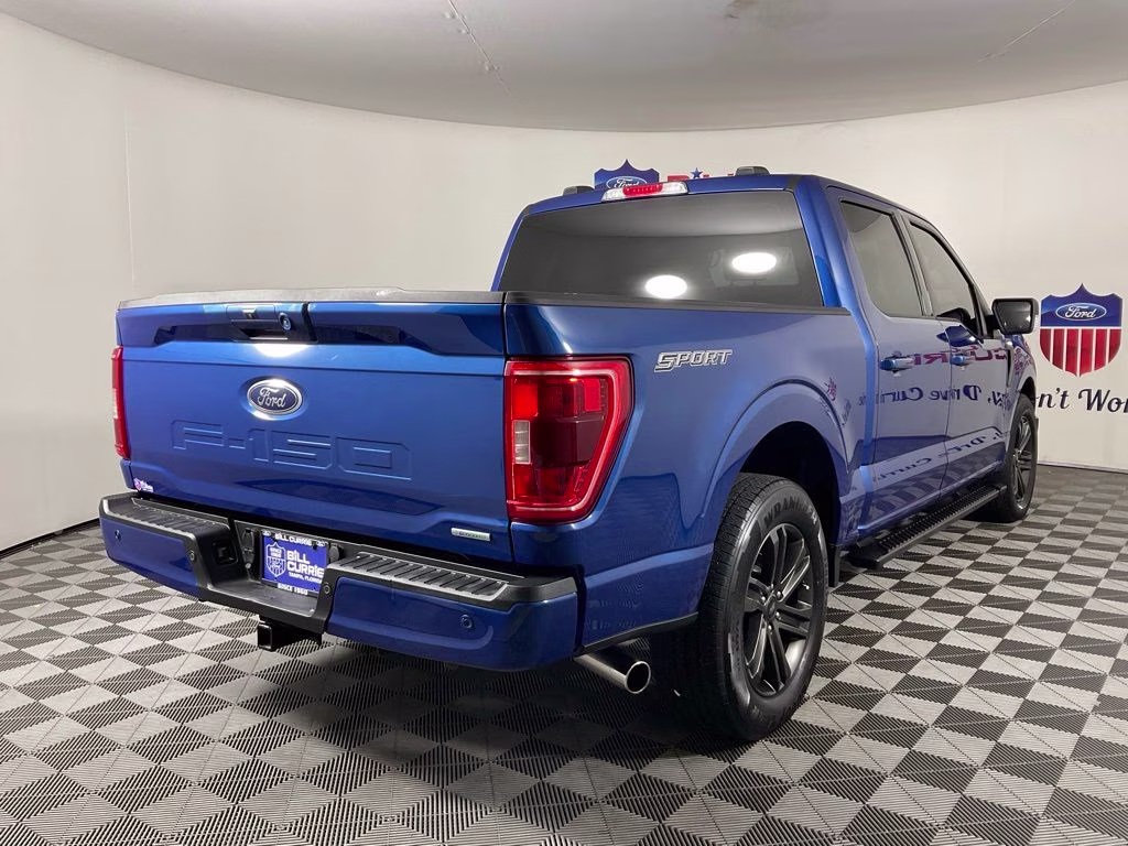2022 Blue Metallic Ford F-150 XLT RWD Truck