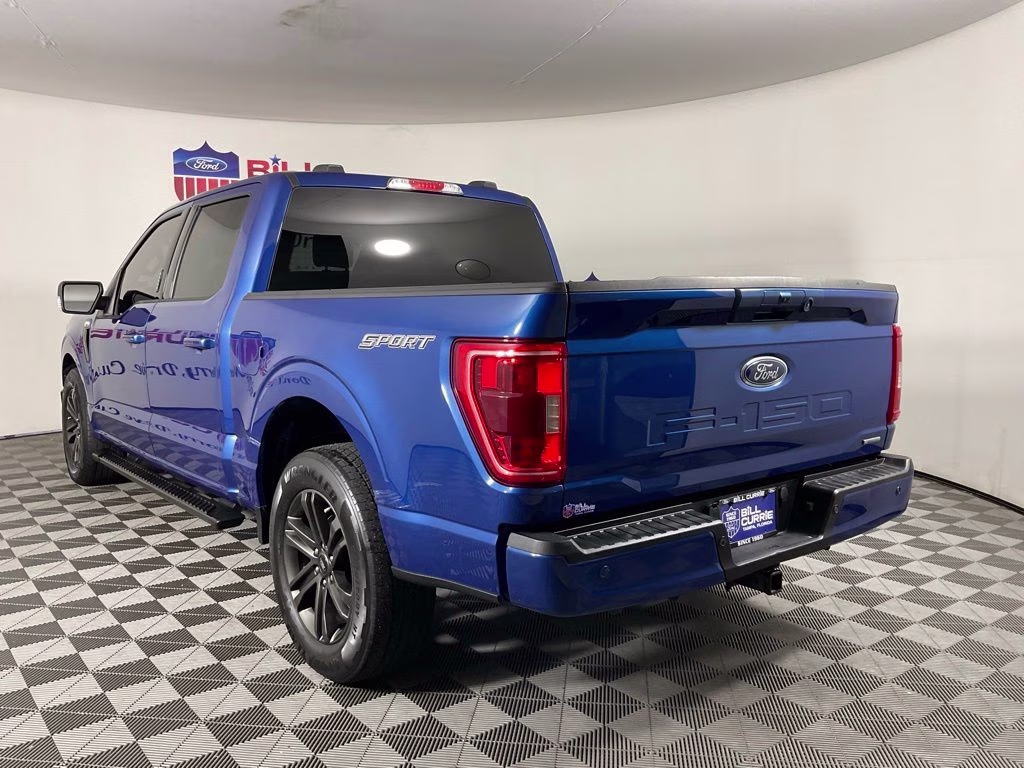 2022 Blue Metallic Ford F-150 XLT RWD Truck