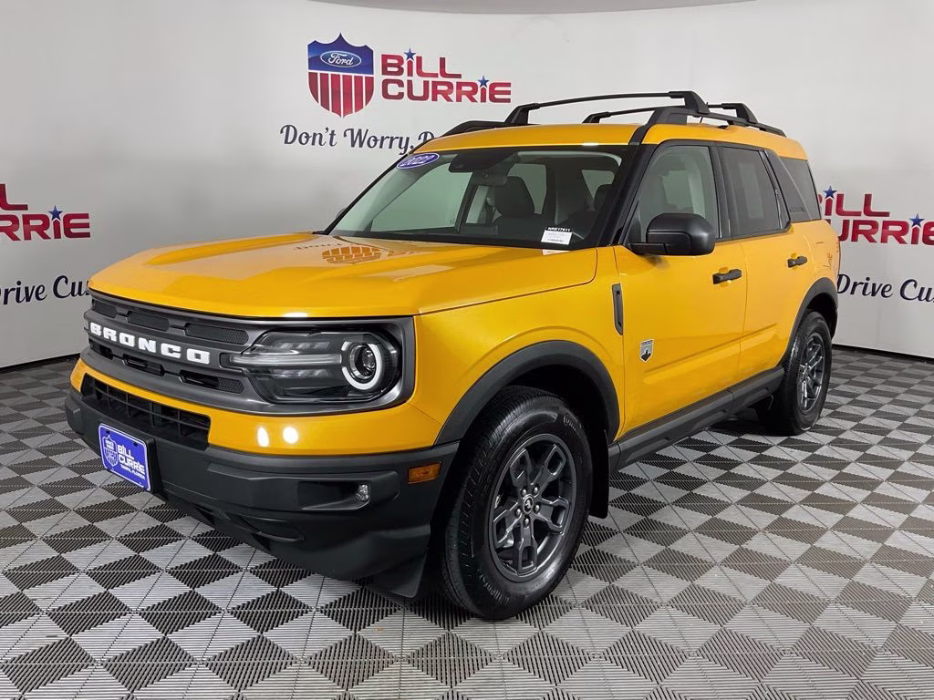 2022 Orange Metallic Ford Bronco Sport Big Bend 4X4 SUV