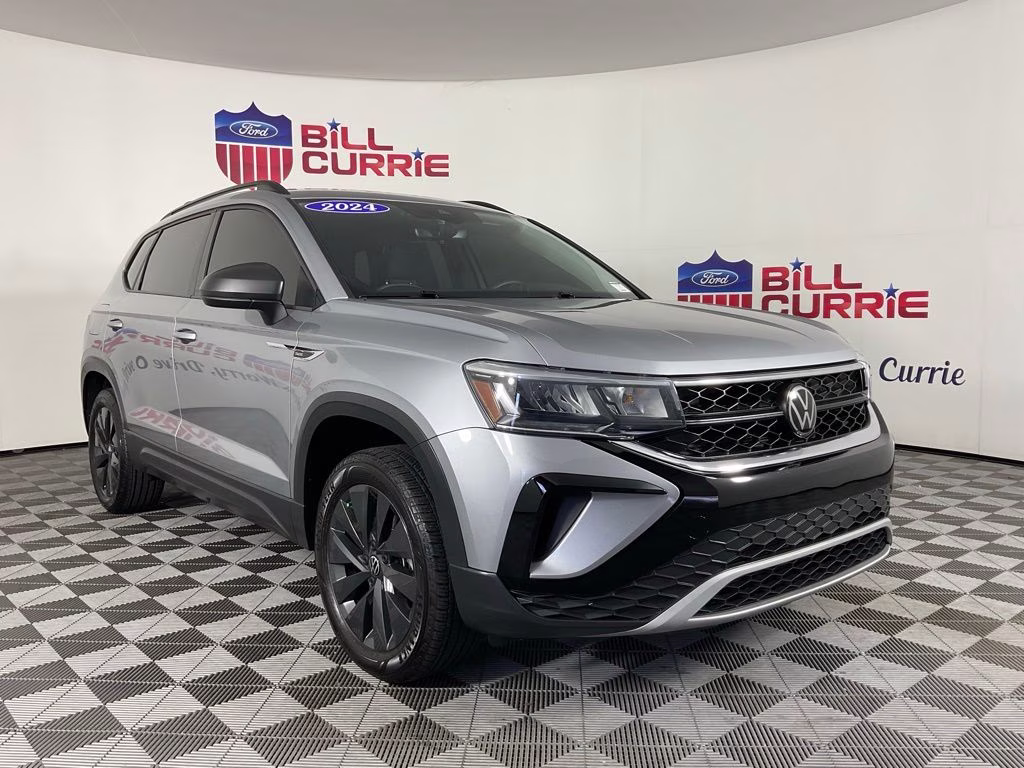 2024 Silver Volkswagen Taos 1.5T S FWD SUV