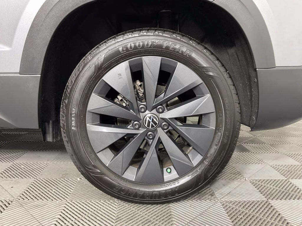 2024 Silver Volkswagen Taos 1.5T S FWD SUV