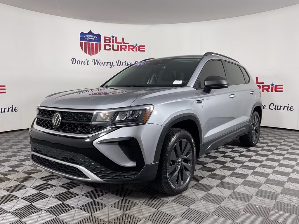 2024 Silver Volkswagen Taos 1.5T S FWD SUV