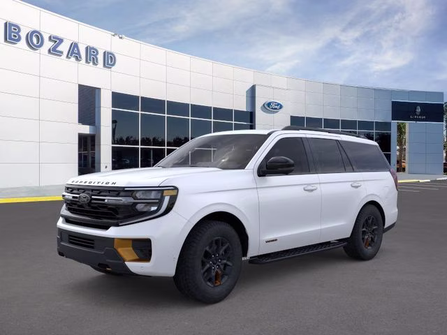 2026 Star White Metallic Tri-Coat Ford Expedition Tremor 4X4 SUV