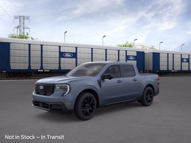 2026 Azure Gray Metallic Tri-Coat Ford Maverick Lariat AWD Truck
