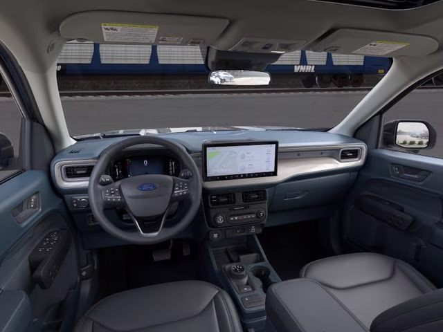 2026 Azure Gray Metallic Tri-Coat Ford Maverick Lariat AWD Truck