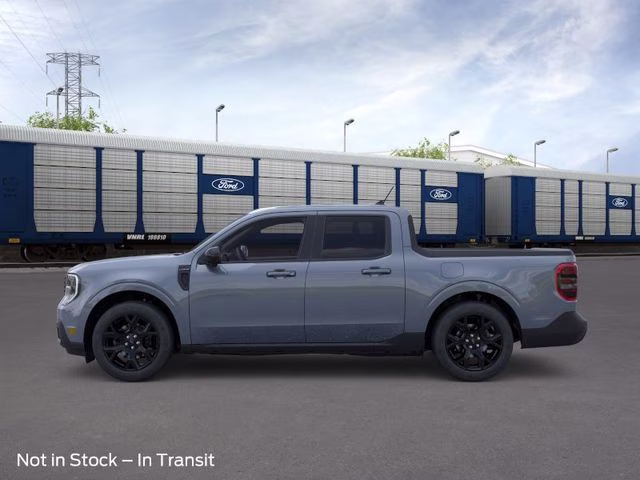 2026 Azure Gray Metallic Tri-Coat Ford Maverick Lariat AWD Truck