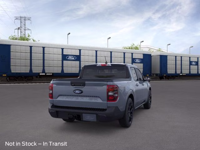 2026 Azure Gray Metallic Tri-Coat Ford Maverick Lariat AWD Truck