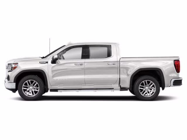 2019 Summit White GMC Sierra 1500 SLT 4X4 Truck